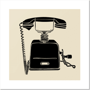 Old Vintage Telephone Posters and Art